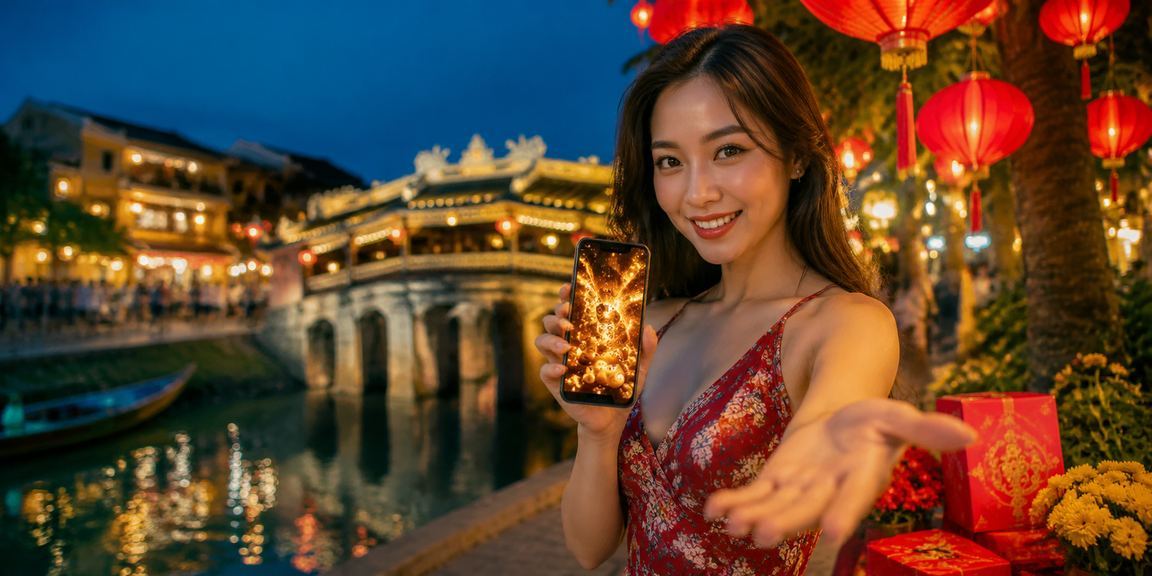 Không khí giải trí sôi động tại chợ đêm Hội An – trải nghiệm xổ số và giải trí trực tuyến cùng xsmega
